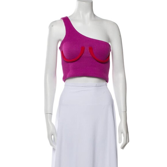 Orseund Iris One-Shoulder Crop Top - Picture 2 of 6